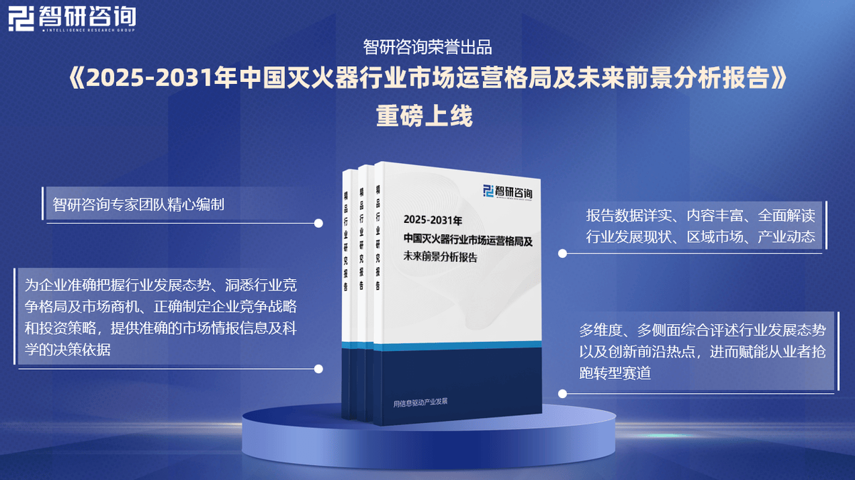 2025版中国灭火器行业投融资动态、发展现状及未来趋势预测报告